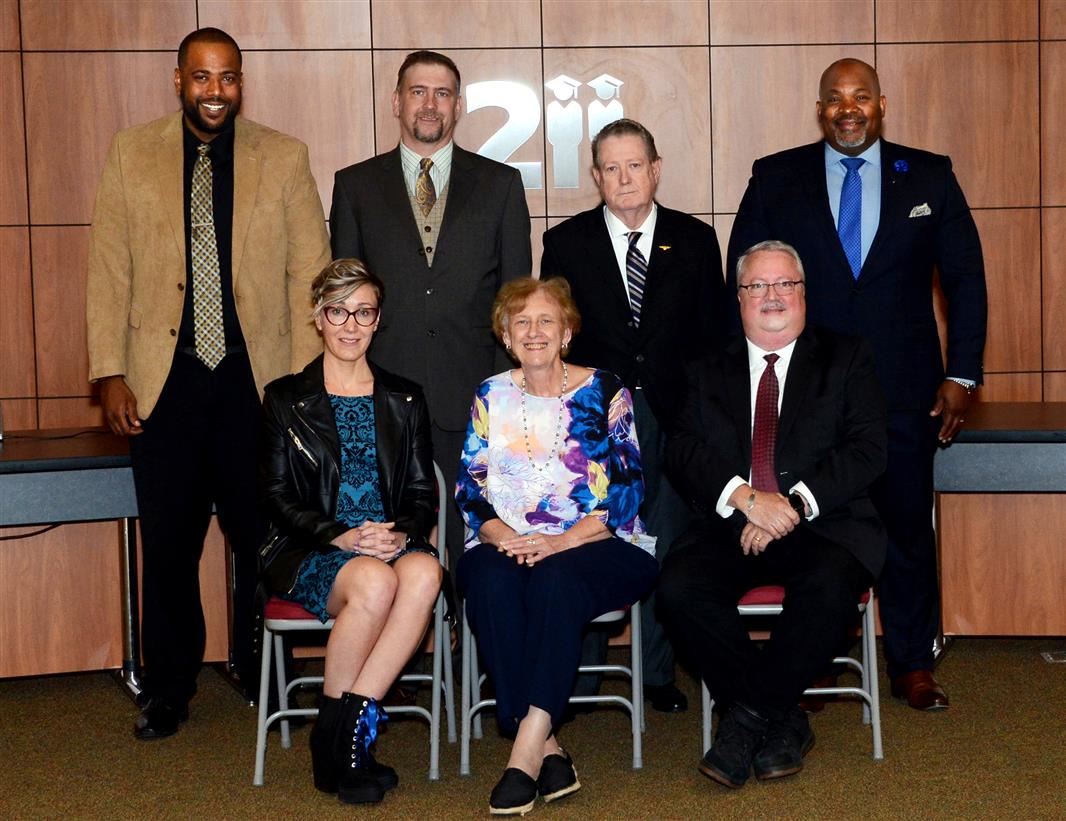 The 2022 Township High School District 211 Board of Education Members